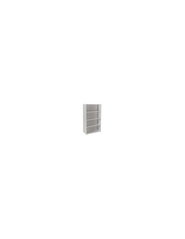 ARMARIO ROCADA 4 EST.SERIE STORE 156X90X45 CM AB04 GRIS/BL.
