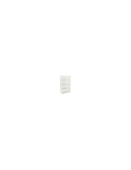 ARMARIO ROCADA 4 EST.SERIE STORE 156X90X45 CM AW04 BL./BL.