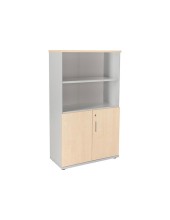ARMARIO ROCADA 2 EST.2 PUERTAS INFERIORES 156X90X45 GRIS/GRIS