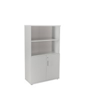 ARMARIO ROCADA 2 EST.2 PUERTAS INFERIORES 156X90X45 GRIS/HAYA