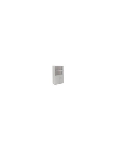 ARMARIO ROCADA 2 EST.2 PUERTAS INFERIORES 156X90X45 GRIS/HAYA
