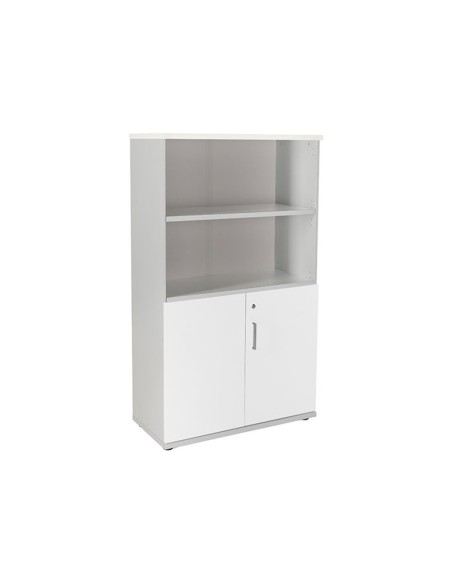 ARMARIO ROCADA 2 EST.2 PUERTAS INFERIORES 156X90X45 GRIS/BL