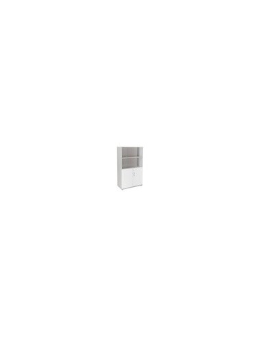 ARMARIO ROCADA 2 EST.2 PUERTAS INFERIORES 156X90X45 GRIS/BL