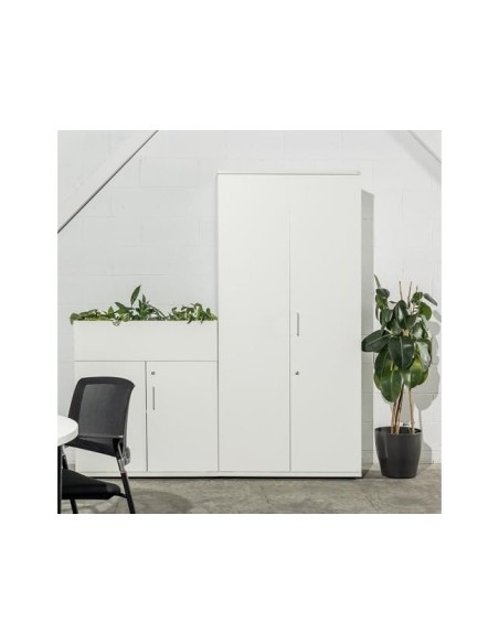 ARMARIO ROCADA 2 EST.2 PUERTAS INFERIORES STORE 156X90X45 BL/BL