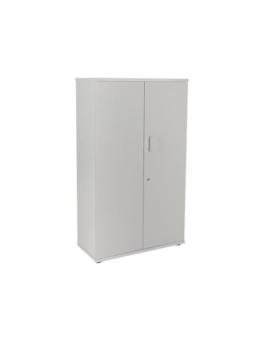 ARMARIO ROCADA 4 EST.2 PUERTAS 156X90X45 CM GRIS/GRIS
