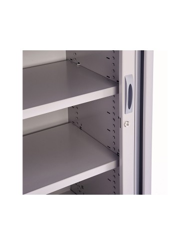 ARMARIO MET.ROCADA 2 PERSIANA  UNA BALDA STORE 80X75X45 CM AC00