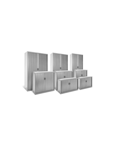 ARMARIO MET.ROCADA 2 PERSIANA  UNA BALDA STORE 80X75X45 CM AC00