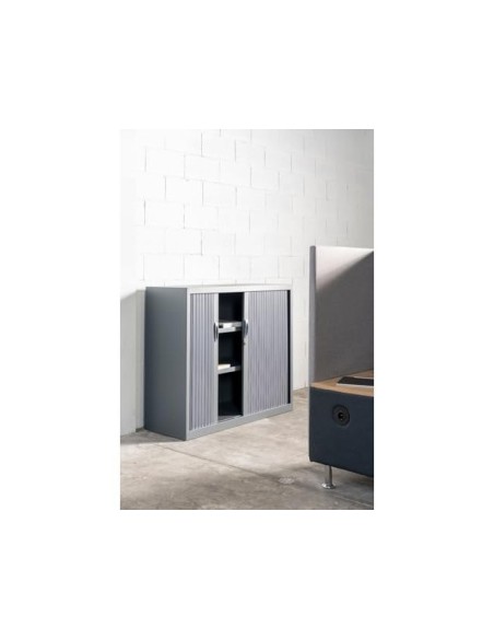 ARMARIO MET.ROCADA 2 PERSIANA 4 BALDA STORE 120X198X45 CM GRIS