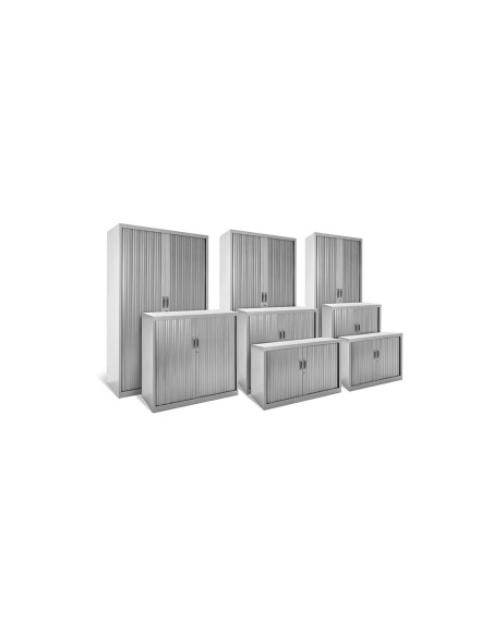 ARMARIO MET.ROCADA 2 PERSIANA 4 BALDA STORE 120X198X45 CM GRIS
