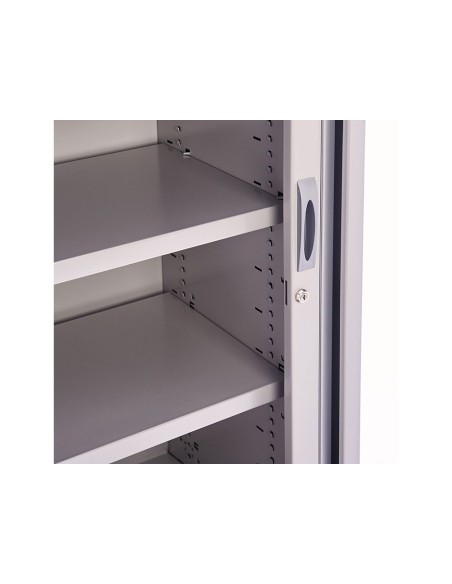 ARMARIO MET.ROCADA 2 PERSIANA 2 BALDA STORE 105X80X45 CM AC00