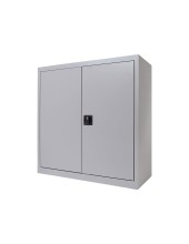 ARMARIO MET.ROCADA 2 PB UNA BALDA 90X70X45 CM AC00 GRIS/GRIS