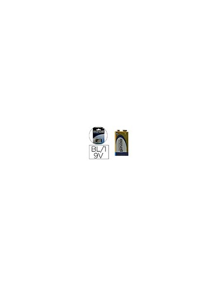 PILA MAXELL ALCALINA 9V LR09 BLISTER 1 UNIDAD  LR09-B1 MXL