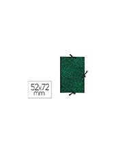 CARPETA DIBUJO CANSON CLASSIC 52X72 CM CON LAZOS MARMOL VERDE 2