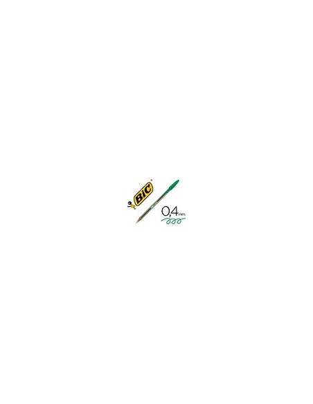 BOLIGRAFO BIC CRISTAL VER UD.