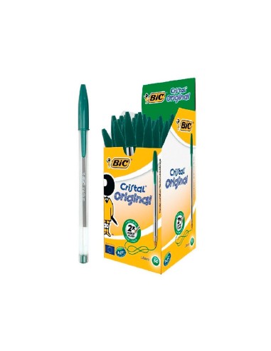 BOLIGRAFO BIC CRISTAL VER UD.