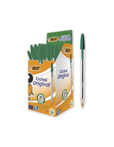 BOLIGRAFO BIC CRISTAL VER UD.