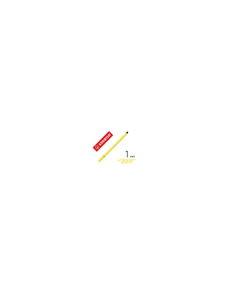 ROTULADOR STABILO ACUARELABLE PEN 68 AMARILLO LIMON 1 MM