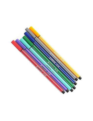 ROTULADOR STABILO ACUARELABLE PEN 68 AZUL CLARO 1 MM
