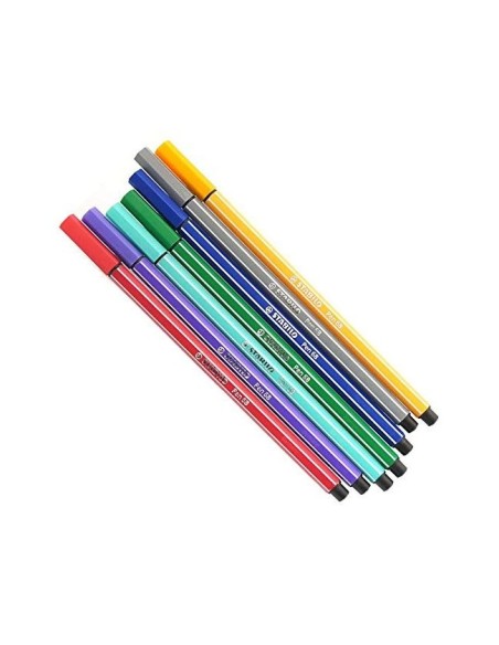 ROTULADOR STABILO ACUARELABLE PEN 68 AZUL CLARO 1 MM