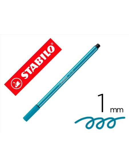 ROTULADOR STABILO ACUARELABLE PEN 68 AZUL COBALTO 1 MM