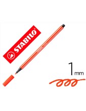 ROTULADOR STABILO ACUARELABLE PEN 68 BERMELLON 1 MM