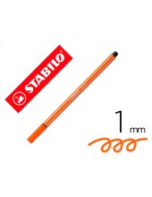ROTULADOR STABILO ACUARELABLE PEN 68 BERMELLON PALIDO 1 MM
