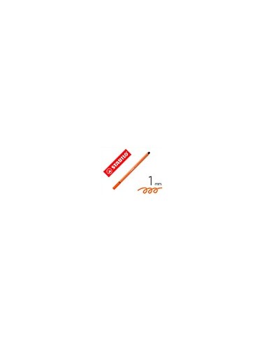 ROTULADOR STABILO ACUARELABLE PEN 68 BERMELLON PALIDO 1 MM