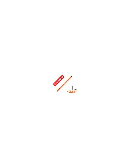 ROTULADOR STABILO ACUARELABLE PEN 68 BERMELLON PALIDO 1 MM