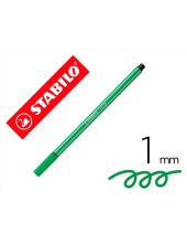 ROTULADOR STABILO ACUARELABLE PEN 68 ESMERALDA CLARO 1 MM