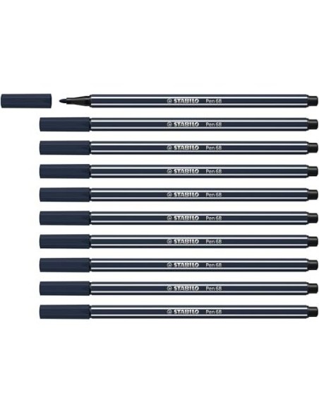 ROTULADOR STABILO ACUARELABLE PEN 68 GRIS PAYNES 1 MM