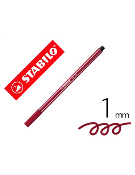 ROTULADOR STABILO ACUARELABLE PEN 68 PURPURA 1 MM