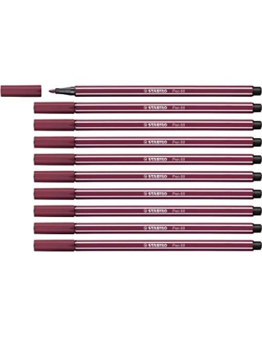 ROTULADOR STABILO ACUARELABLE PEN 68 PURPURA 1 MM