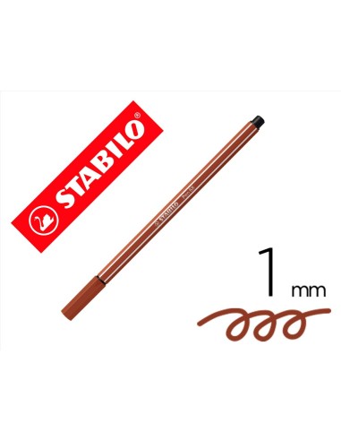 ROTULADOR STABILO ACUARELABLE PEN 68 SANGUINA 1 MM