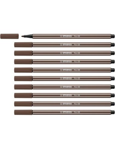 ROTULADOR STABILO ACUARELABLE PEN 68 SOMBRA 1 MM
