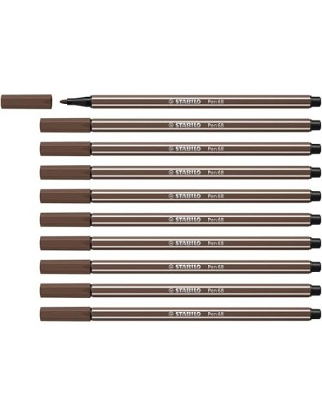 ROTULADOR STABILO ACUARELABLE PEN 68 SOMBRA 1 MM