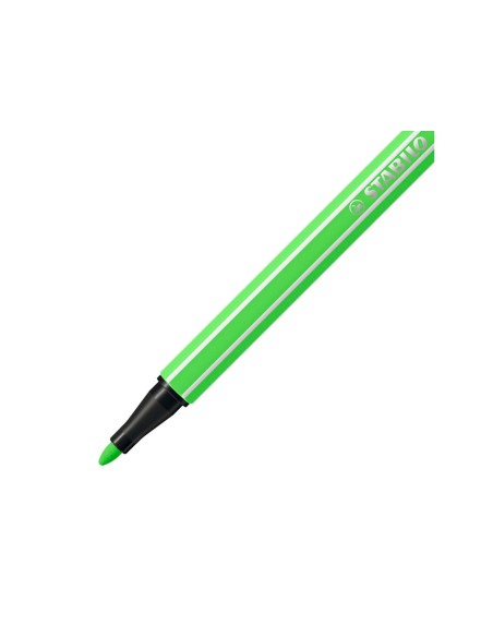 ROTULADOR STABILO ACUARELABLE PEN 68 VERDE NEON 1 MM