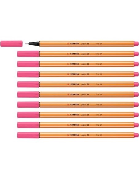 ROTULADOR STABILO PUNTA FIBRA POINT 88 CARNE OSCURO 0,4 MM
