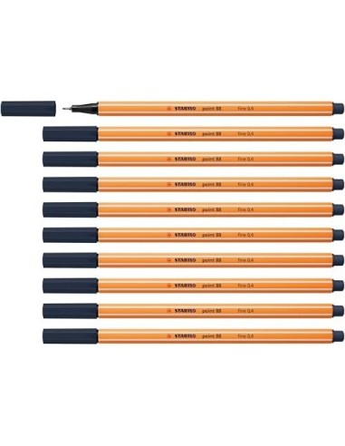 ROTULADOR STABILO PUNTA FIBRA POINT 88 GRIS PAYNES 0,4 MM