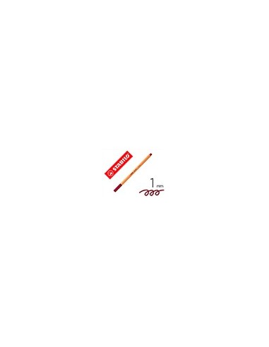 ROTULADOR STABILO PUNTA FIBRA POINT 88 PURPURA 0,4 MM