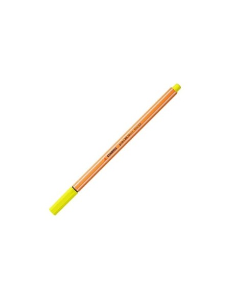 ROTULADOR STABILO FIBRA POINT 88 BLISTER 6 SURT.NEON