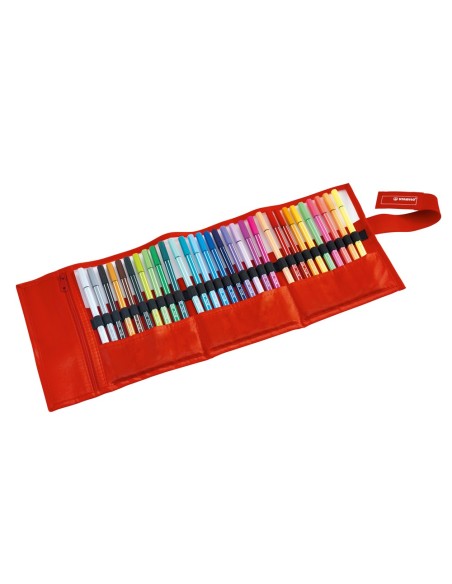 ROTULADOR STABILO PUNTA FIBRA PEN 68 ESTUCHE ROLLERSET 30 SURT.