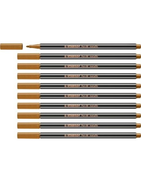 ROTULADOR STABILO ACUARELABLE PEN 68 MET.COBRE 1 MM