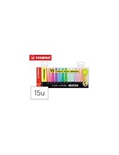 ROTULADOR STABILO BOSS FLUORESCENTE 70 BLISTER 15 UD.SURT. 2