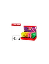 ROTULADOR STABILO FLUOR.72 NEON EXPOSITOR 45 UD.SURT. 2