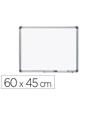 PIZARRA BLANCA VIT.MAGNETICO MARCO AL. CANTO PVC 60X45 CM C/BANDEJA