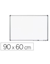 PIZARRA BLANCA VIT.MAGNETICO MARCO AL. CANTO PVC 90X60 CM C/BANDEJA