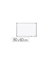 PIZARRA BLANCA VIT.MAGNETICO MARCO AL. CANTO PVC 90X60 CM C/BANDEJA 2