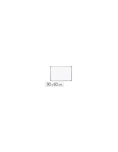 PIZARRA BLANCA VIT.MAGNETICO MARCO AL. CANTO PVC 90X60 CM C/BANDEJA
