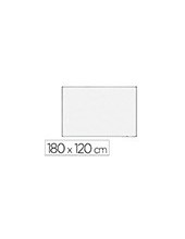 PIZARRA BLANCA VIT.MAGNETICO MARCO AL. CANTO PVC 180X120 CM C/BANDEJA 2