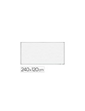 PIZARRA BLANCA VIT.MAGNETICO MARCO AL. CANTO PVC 240X120 CM C/BANDEJA 2